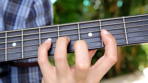 C major scale / basic practice Video stock 100142110