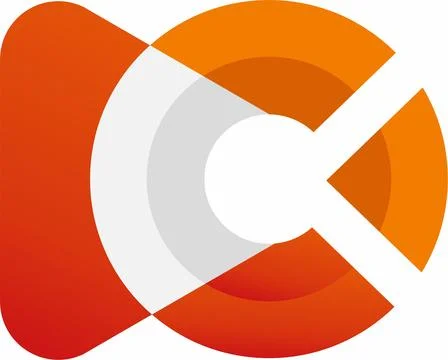 C Media Play Logo Stock Illustration