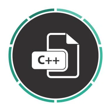 C plus computer symbol Stock-Illustration