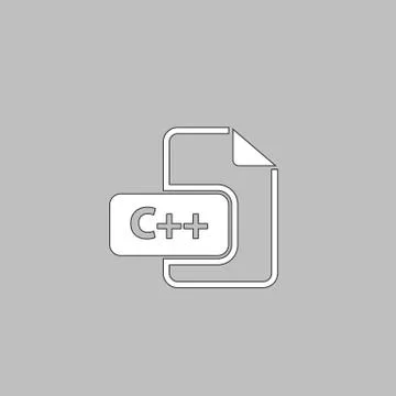 C plus computer symbol Stock-Illustration