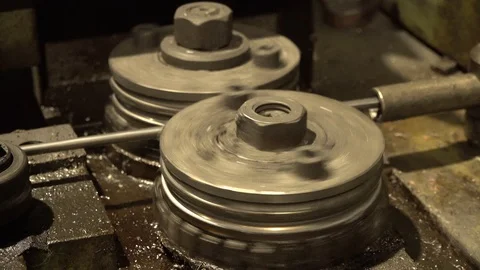 C0005  ROLLERS FOR METALLIC WIRE FEED Stock Footage 105900063