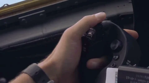 C130 - In Flight Cockpit Operations 02 Stock Footage 29237394