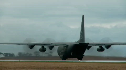 C130 Hercules 库存影片 503602