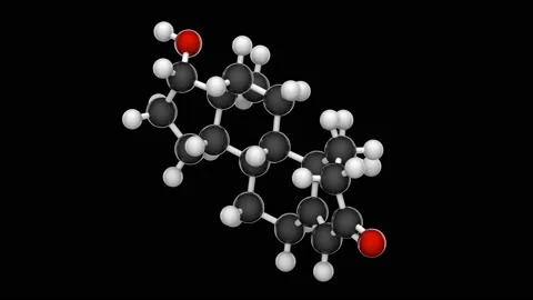 C19H28O2 Testosterone Stock Footage 146510370