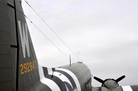 C47 airplane Stock Photos