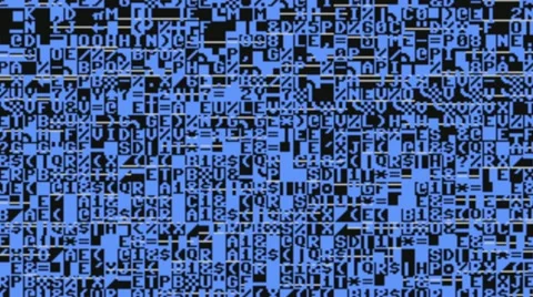 C64 loader 6 error Stock Footage 10919705