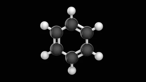 C6H6 benzole Video stock 146510427