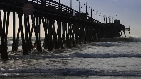 CA Beach 11 Stock Footage 78038946