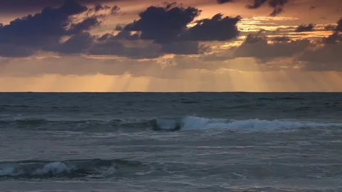 CA Beach 14 Time-lapse Stock Footage 78064712