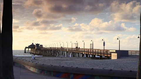 CA Beach 17 Time-lapse Stock Footage 78064847