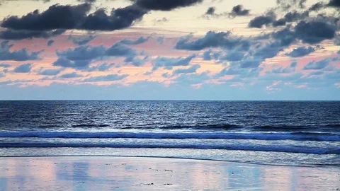 CA Beach 19 Stock Footage 78060713