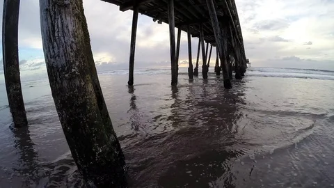 CA Beach 8 Time-lapse Stock Footage 78064987