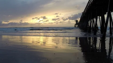 CA Beach 9 Time-lapse Stock Footage 78073285