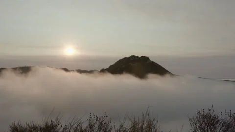 CA Mountain Sunrise Stock-Footage 139029173