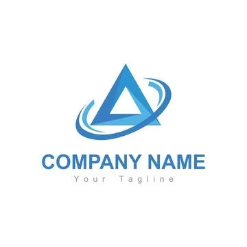 A, CA. OA, CA initials company logo Stock Illustration