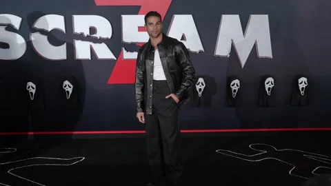 CA: Paramount Pictures' SCREAM 7 Los Angeles Premiere - Arrivals 4 Stock Footage 329663941