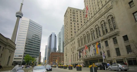 CA - Toronto - Downtown 16 Stock Footage 115396021