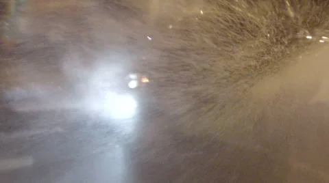 Cab sprays Man Stock Footage 30575344