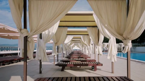Cabanas Stock Footage 32385330