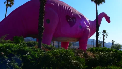 Cabazon dinosaurs Stock Footage 156298732