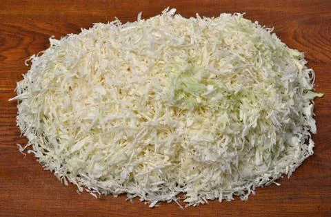 Cabbage on the board Stock Photos