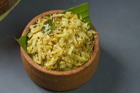 Cabbage fry Foto stock