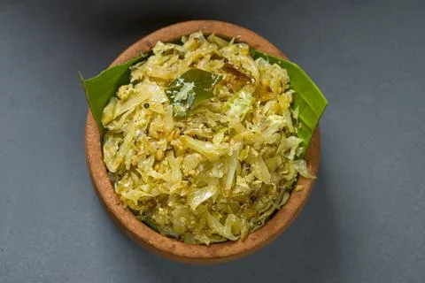 Cabbage fry Stock Photos