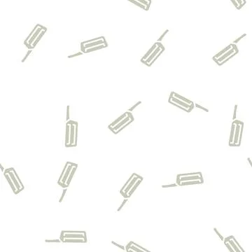 Cabbage knife glyph vector seamless pattern Ilustración de archivo