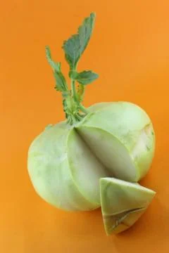 Cabbage kohlrabi Stock Photos