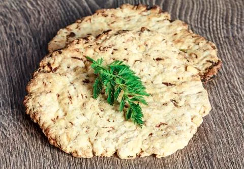 Cabbage pancake Stock Photos