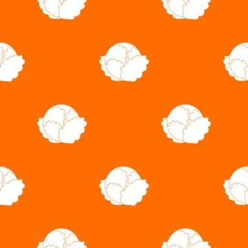 Cabbage pattern seamless Ilustración de archivo