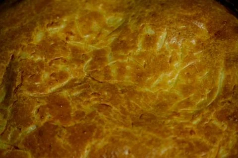 Cabbage Pie. Charlotte pie with cabbage. Stock Photos