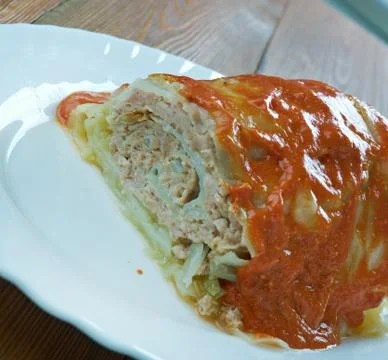 Cabbage roll Stock Photos