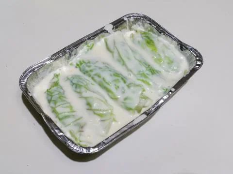 Cabbage rolls in a pan Stock Photos