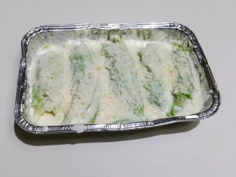 Cabbage rolls in a pan Stock Photos