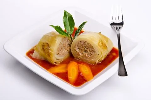 Cabbage rolls Stock Photos