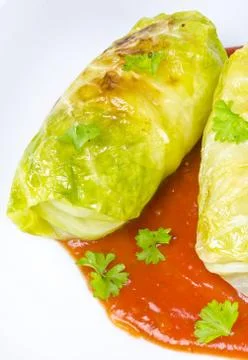 Cabbage rolls Foto stock