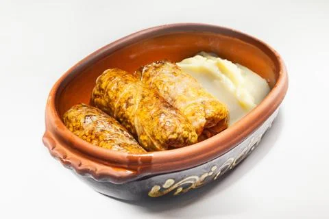 Cabbage rolls Stock Photos