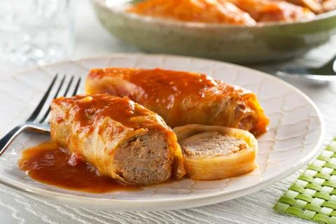 Cabbage Rolls Stock Photos