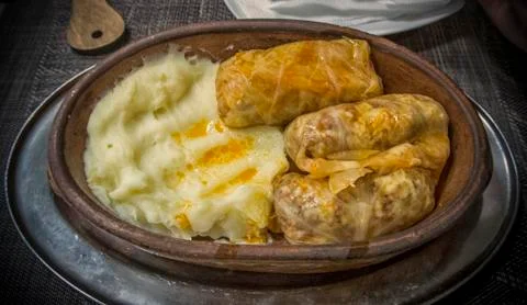 Cabbage Rolls Stock Photos