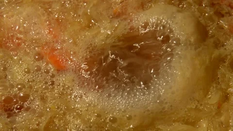 Cabbage soup with beef stew 動画素材 255812299