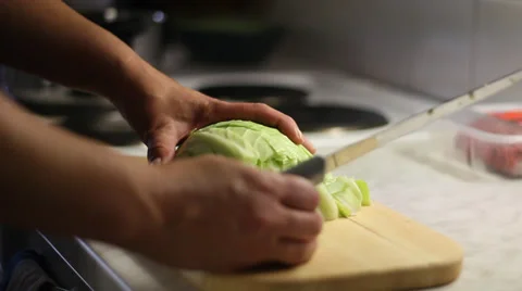 Cabbage soup Stock Footage 28743796