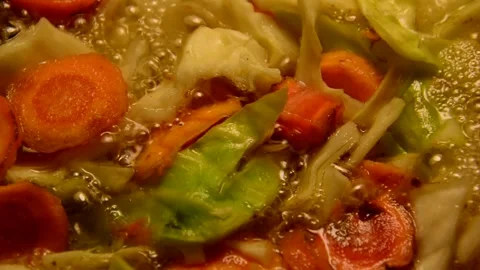 Cabbage soup Stock Footage 250263501