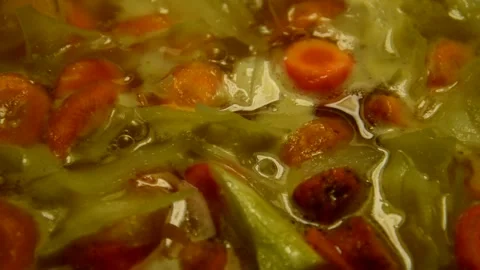 Cabbage soup Stock Footage 250285253