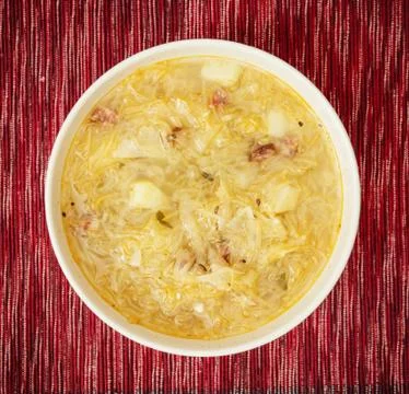 Cabbage soup Stock Photos