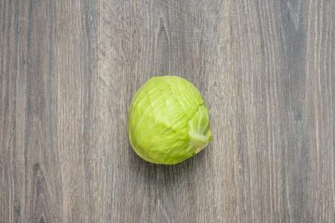 Cabbage on a table Stock Photos