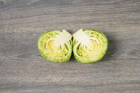 Cabbage on a table Stock Photos