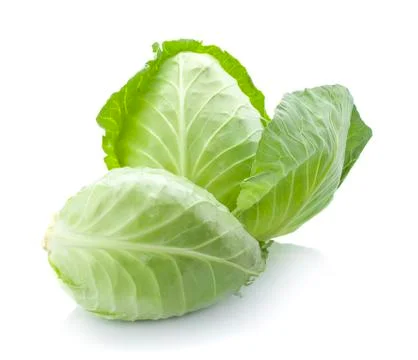 Cabbage on white background Foto stock
