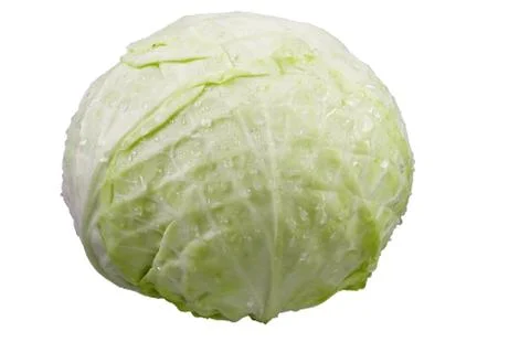 Cabbage(clipping path included) Stock Photos
