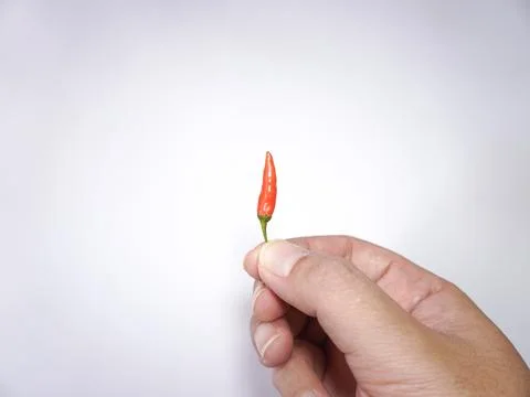 Cabe rawit or cayenne pepper Stock Photos